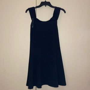 Black off the shoulder dress!